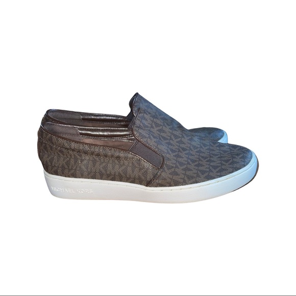 Michael Kors logo slip on sneakers - Picture 1 of 6